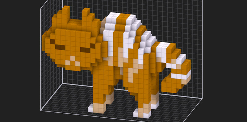 voxel cat editor magicavoxel